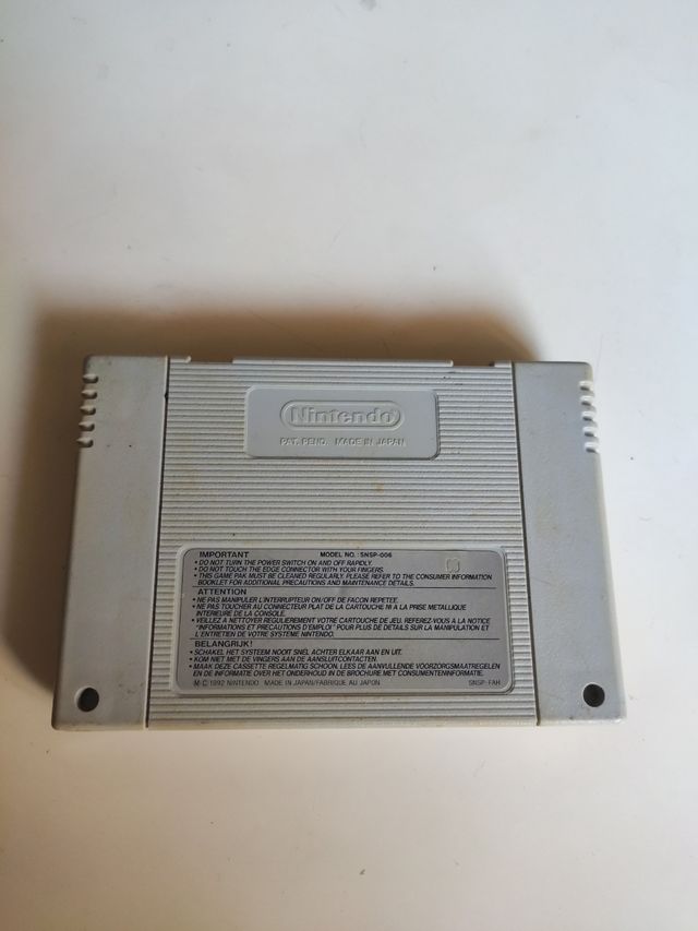 BUSTS LOOSE. JUEGO SUPER NINTENDO