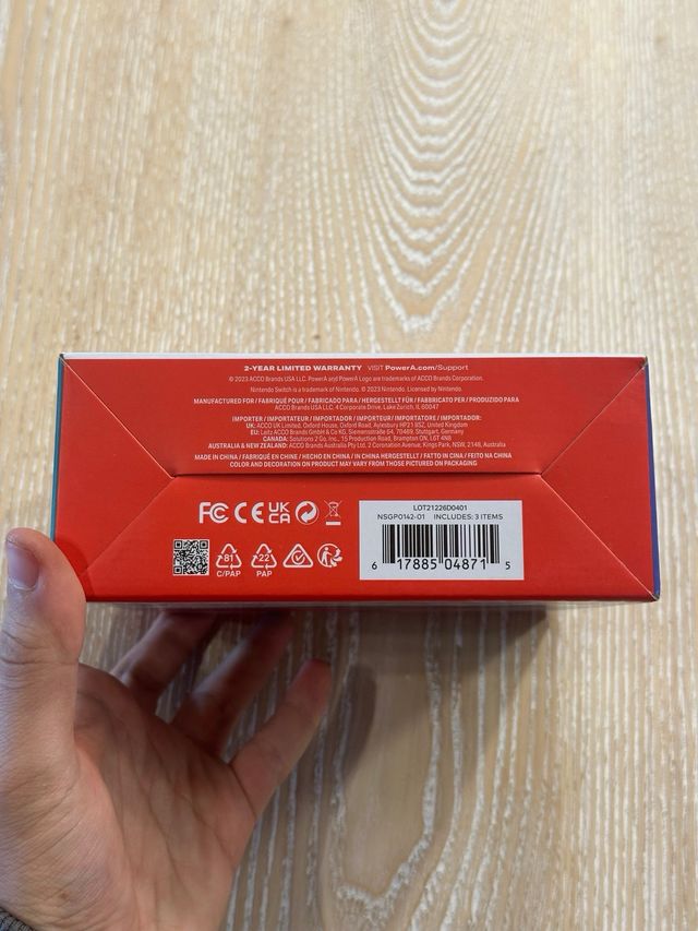 Novo Comando de Cabo Nintendo Switch Original