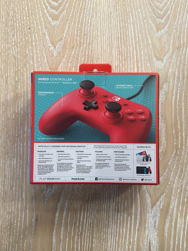 Novo Comando de Cabo Nintendo Switch Original