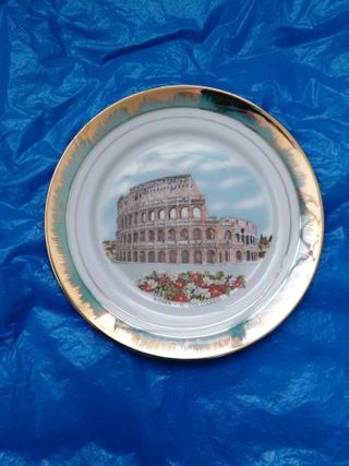 piatto 25cm roma colosseo