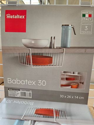 Cestello sottoripiano Metaltex Babatex30