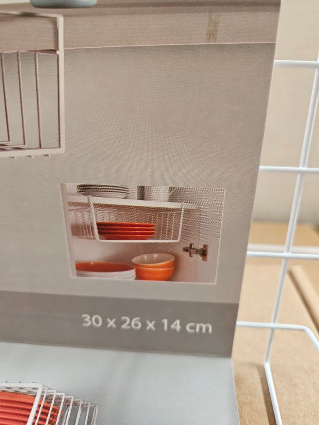 Cestello sottoripiano Metaltex Babatex30