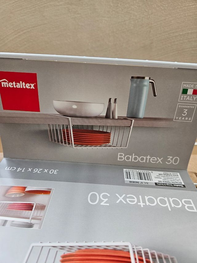 Cestello sottoripiano Metaltex Babatex30