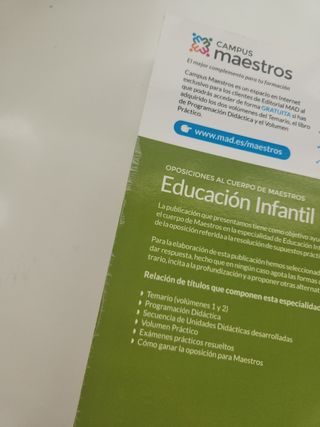 Cuerpo de Maestros Educación Infantil. Volumen Práctico (Spanish Edition)