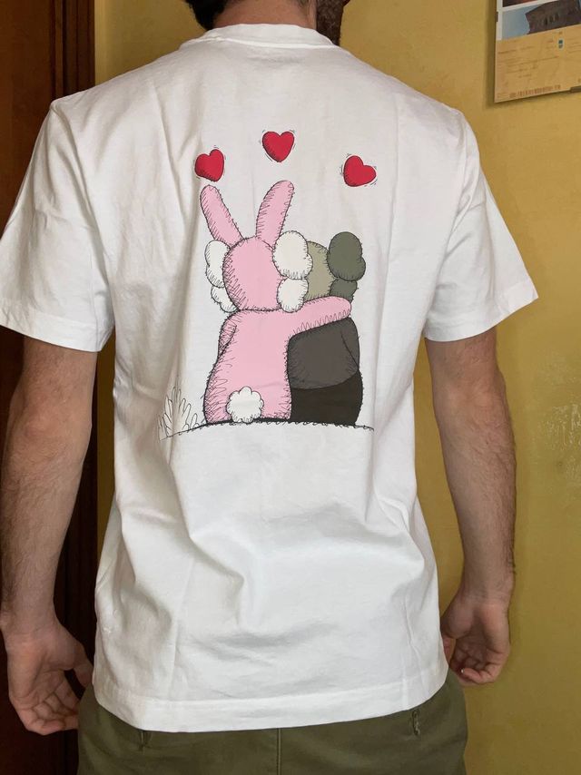 T-Shirt Manica Corta Uniqlo x Kaws x Andy Warhol