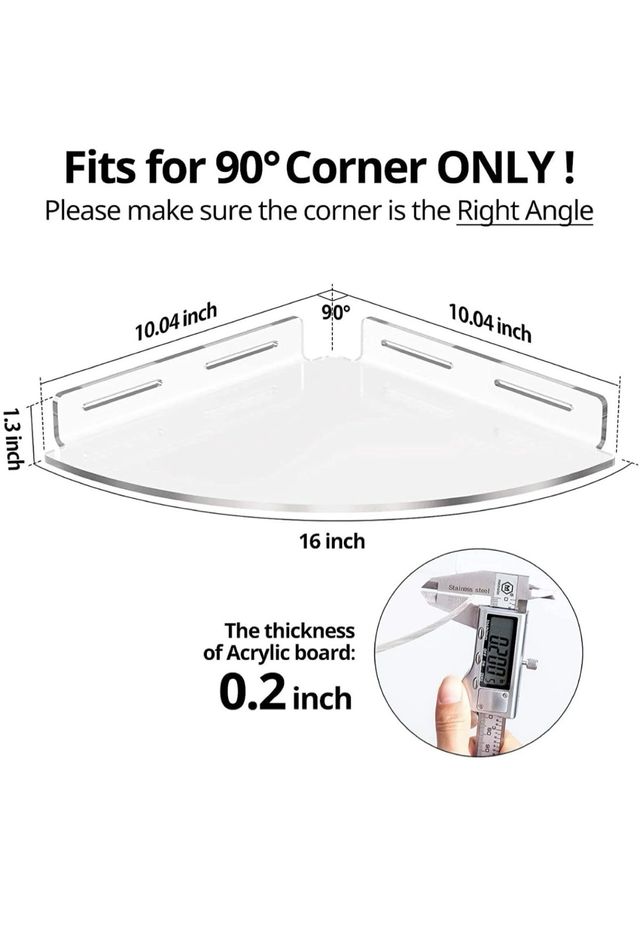 Organizador de Ducha de Esquina GeekDigg