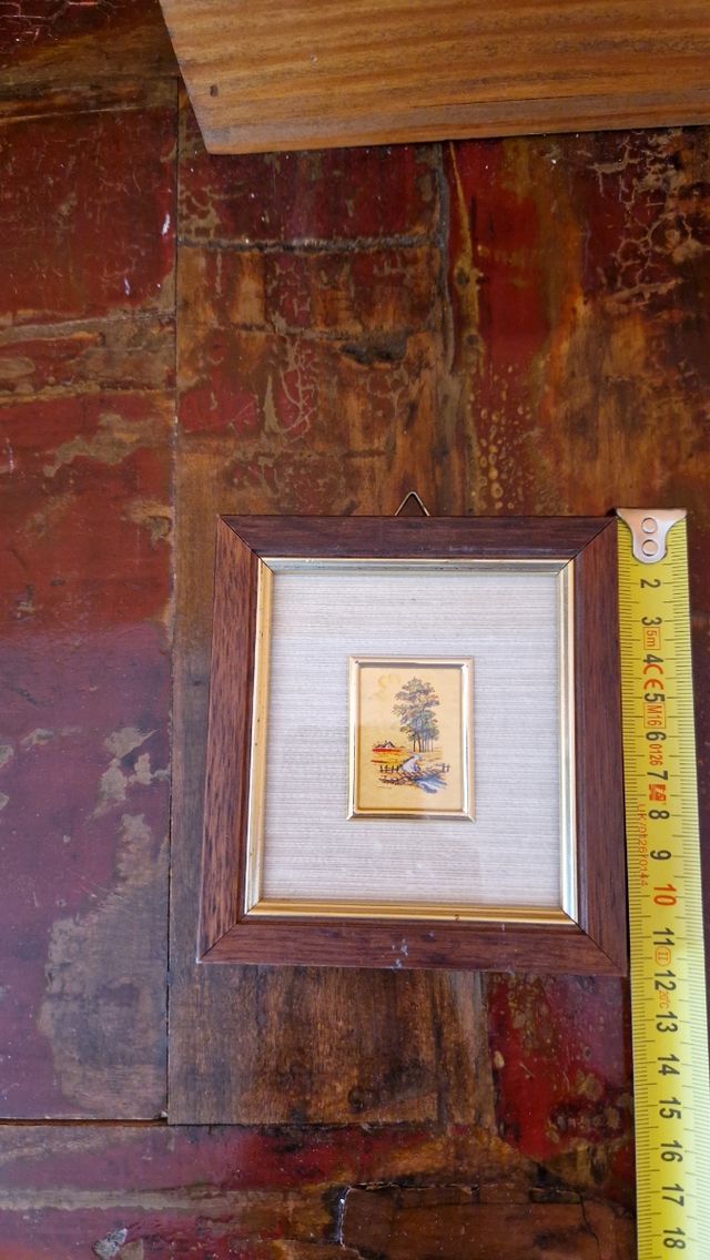 Cromolitografia su foglia d'oro