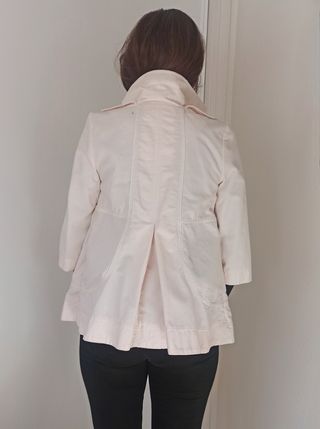 Gabardina verano rosa  Zara
