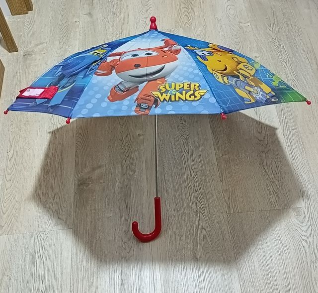 Paraguas infantil de Super Wings. Marca Perletti