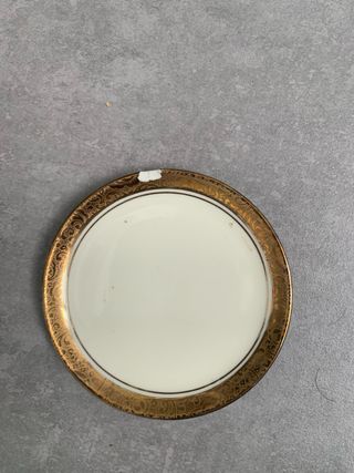 Platitos Alka Baviara , porcelana alemana