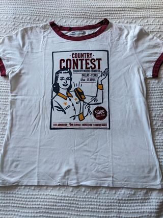Camiseta retro talla M