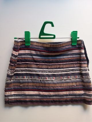 Falda Zara lentejuelas