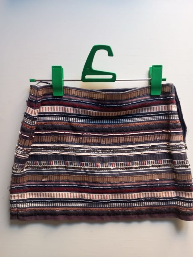 Falda Zara lentejuelas