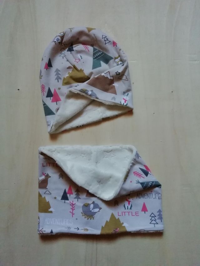 Scaldacollo e cappellino bambino