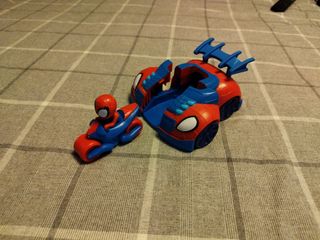 Spiderman - Coche Spidey y sus Amigos 2 en 1 