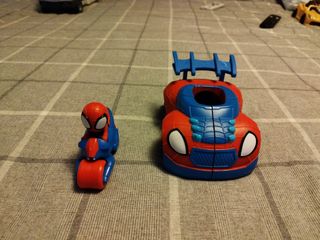 Spiderman - Coche Spidey y sus Amigos 2 en 1 
