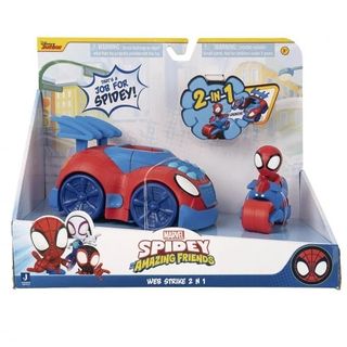 Spiderman - Coche Spidey y sus Amigos 2 en 1 