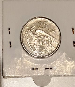 1957 - 25 pesetas *59 (5 duros)