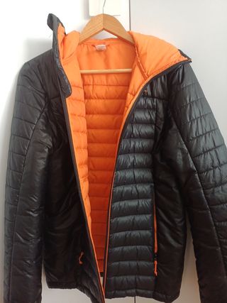 Cazadora negra chico talla S. Quechua