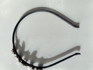 Torera plata y diadema pedrería 