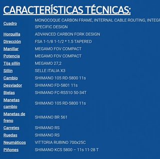 Bicicleta carretera Megamo mujer