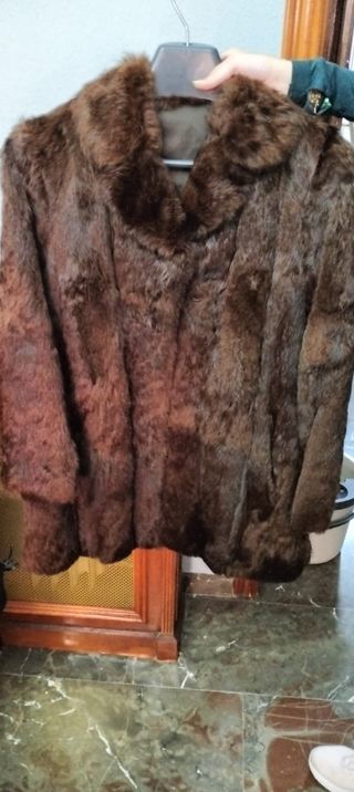 Chaquetón de piel 