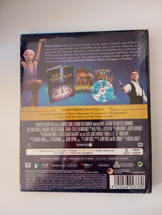 El Gran Showman Greatest Digibook blu Ray k