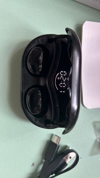 Auriculares inalambricos con power bank