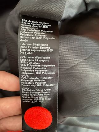 Abrigo largo  70% Lana Icode IKKS