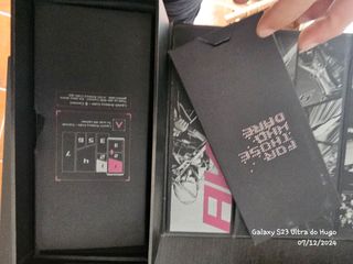 Rog Phone 5s APENAS CAIXA e MANUAL