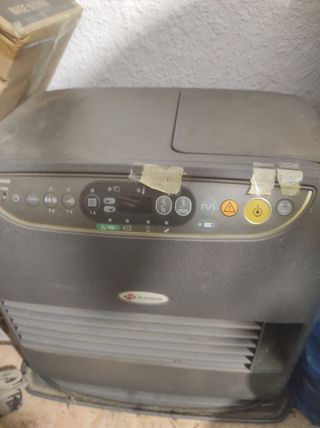 Estufa keroseno eléctrica automática con 10 litros