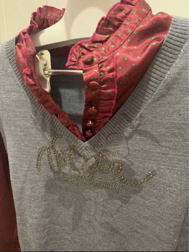 Blusa con chaleco Nolita