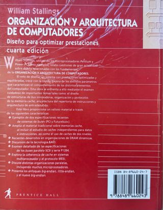 Organizacion y Arquitectura de Computadores