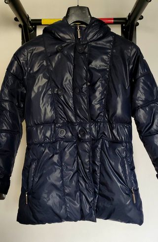 Piumino bambina colore blu