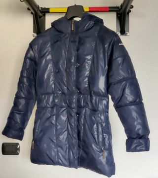 Piumino bambina colore blu