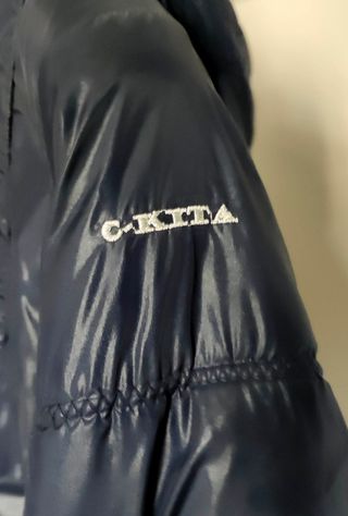 Piumino bambina colore blu