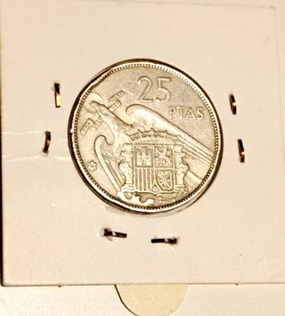 1957 - 25 pesetas *66 (5 duros)