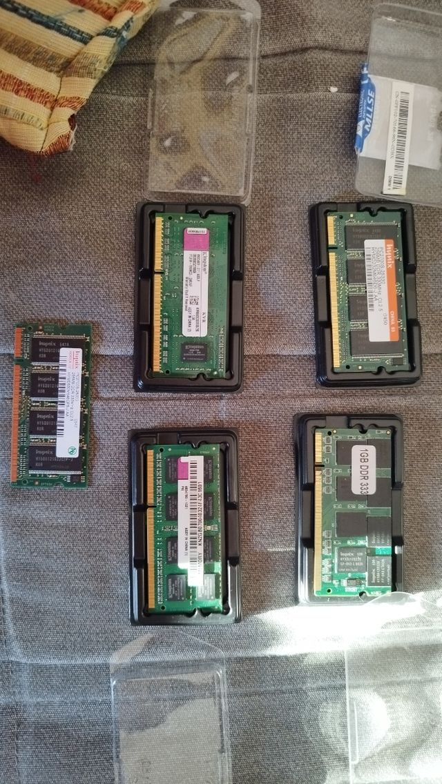lote memoria RAM portátil