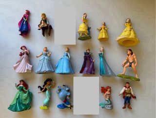Figuras pvc disney, princesas y otras