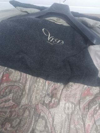 GABARDINA CUELLO DE PIEL. MUJER