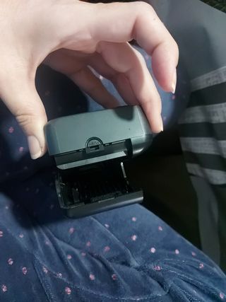 Cámara de fotos con carrete