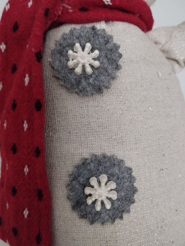 Muñeco de nieve decoración de Navidad 60cm NUEVO