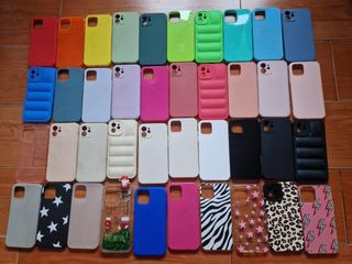 Fundas Iphone 12. (Lote 40 fundas)