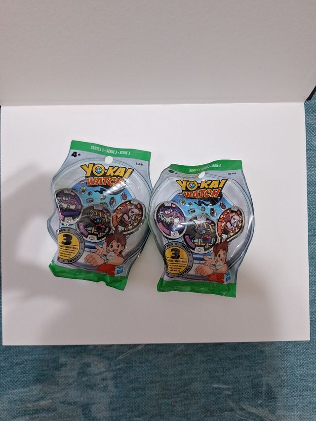 2 Pacotes de Relógios Yokai Série 3 Medalhas