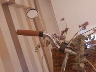 Bicicleta plegable "Bambina" camel y complementos