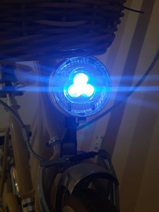 Bicicleta plegable "Bambina" camel y complementos