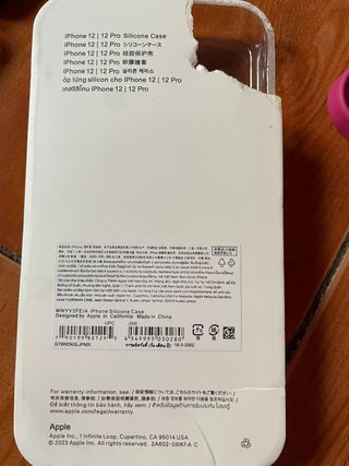Funda Iphone 12(lote 2 fundas)