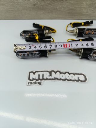 ✅ Intermitentes Moto Trasparente en led ref. 03