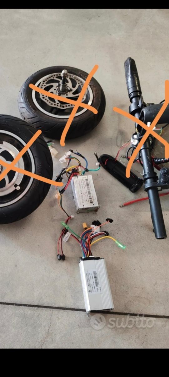 centralina v2 e v5 aerlang monopattino