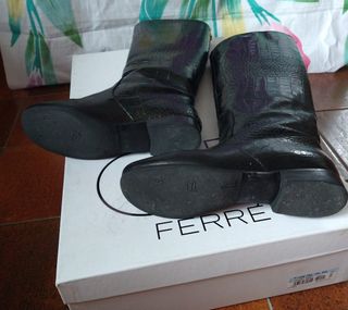 Stivali donna  👢 in pelle G. Ferrè 